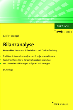 Bilanzanalyse von Gräfer,  Horst, Wengel,  Torsten