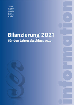 Bilanzierung 2021 von Brein,  Markus, Denk,  Christoph, Krainer,  Wolfgang, Pfeiler,  Katrin, Reisner,  Petra, Sixl,  Gunnar, Wagner,  Doris