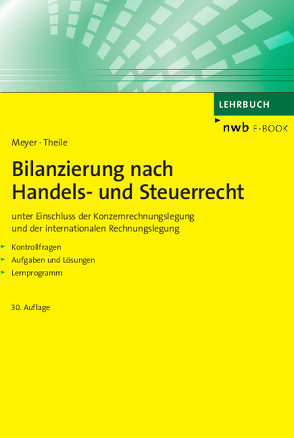 Bilanzierung nach Handels- und Steuerrecht von Meyer,  Claus, Theile,  Carsten