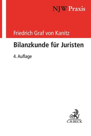 Bilanzkunde für Juristen von Kanitz,  Friedrich Graf von