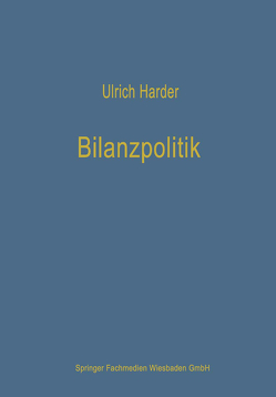 Bilanzpolitik von Harder,  Ulrich