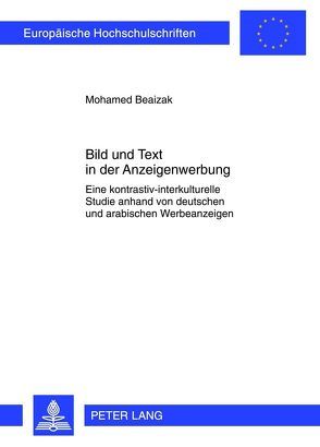 Bild und Text in der Anzeigenwerbung von Beaizak,  Mohamed