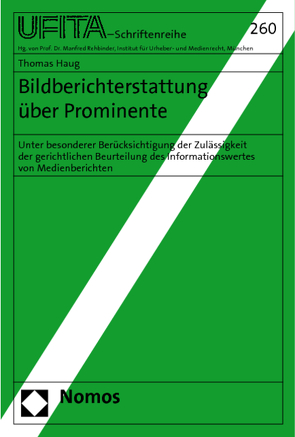 Bildberichterstattung über Prominente von Haug,  Thomas