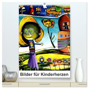 Bilder für Kinderherzen (hochwertiger Premium Wandkalender 2024 DIN A2 hoch), Kunstdruck in Hochglanz von Scheffler,  Gertrud