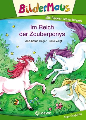 Bildermaus – Im Reich der Zauberponys von Heger,  Ann-Katrin, Voigt,  Silke