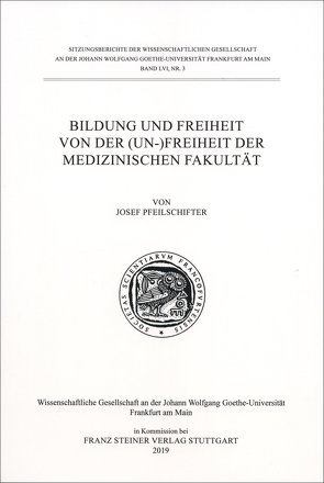 Bildung und Freiheit von Pfeilschifter,  Josef