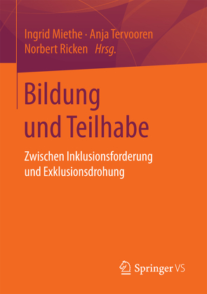 Bildung und Teilhabe von Miethe,  Ingrid, Ricken,  Norbert, Tervooren,  Anja