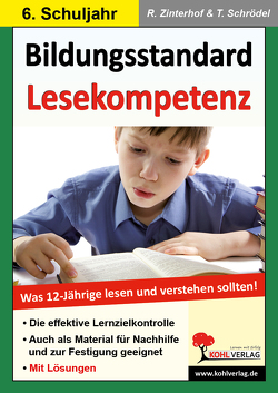 Bildungsstandard Lesekompetenz von Zinterhof,  Reinhold