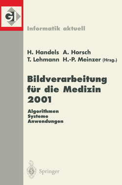 Bildverarbeitung für die Medizin 2001 von Handels,  Heinz, Horsch,  Alexander, Lehmann,  Thomas, Meinzer,  Hans-Peter