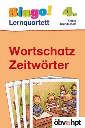 Bingo!-Lernquartett Wortschatz/Zeitwörter 4. Kl. von Kratzer,  Elena