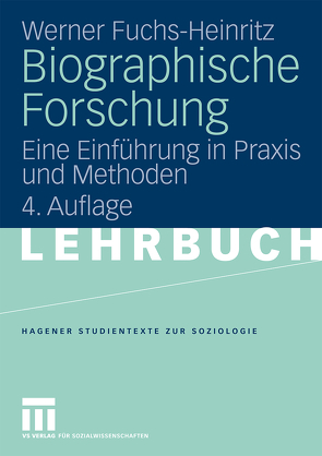 Biographische Forschung von Fuchs-Heinritz,  Werner