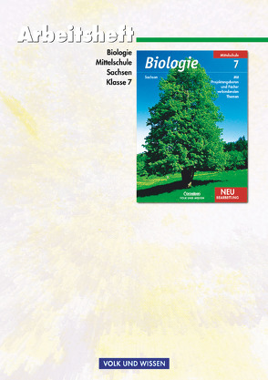 Biologie – Ausgabe Volk und Wissen – Mittelschule Sachsen – 7. Schuljahr von Blümel,  Hans, Graef,  Hiltrud, König,  Hubert, Meincke,  Irmtraut, Mueller,  Gerhard, Pälchen,  Ursula, Voesack,  Lore