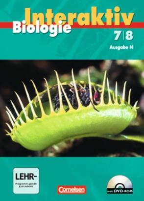 Biologie interaktiv – Ausgabe N / Band 7/8 – Schülerbuch mit CD-ROM von Bruns,  Ekhard, Gräbe,  Gabriele, Kleesattel,  Walter, Otteni,  Martin, Pälchen,  Ursula, Richert,  Anke, Ruppert,  Wolfgang, Spörhase,  Ulrike