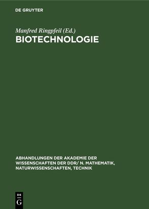 Biotechnologie von Ringpfeil,  Manfred