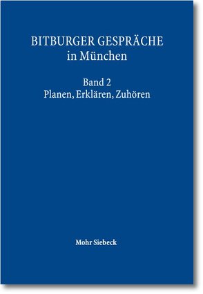 Bitburger Gespräche in München von Gesellschaft f. Rechtspol. Trier, Institut f. Rechtspolitik,  Univ. Trier