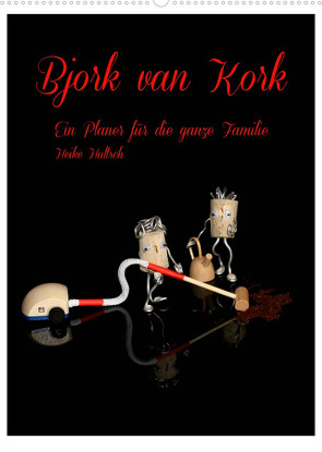 Bjork van Kork / Familienplaner (Wandkalender 2023 DIN A2 hoch) von Hultsch,  Heike