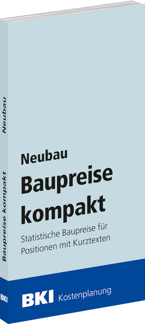 BKI Baupreise kompakt Neubau 2023