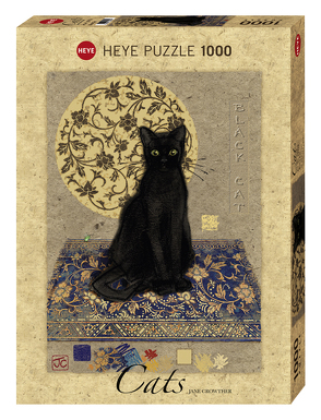 Black Cat Puzzle von Crowther,  Jane