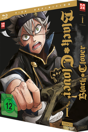 Black Clover – Blu-ray 1 (Episoden 01-10) (2 Blu-rays) von Yoshihara,  Tatsuya