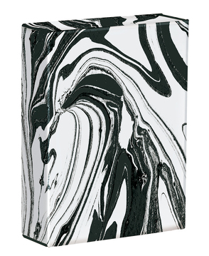 Black & White Marble Spielkarten