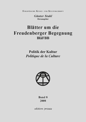 Blätter um die FreudenBerger Begegnung BläFBB von Stahl,  Günter