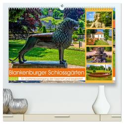 Blankenburger Schlossgärten – Ein Gartenspaziergang der fasziniert und begeistert (hochwertiger Premium Wandkalender 2024 DIN A2 quer), Kunstdruck in Hochglanz von Felix,  Holger