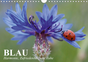 Blau. Harmonie, Zufriedenheit und Ruhe (Wandkalender 2021 DIN A4 quer) von Stanzer,  Elisabeth