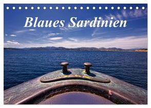 Blaues Sardinien (Tischkalender 2024 DIN A5 quer), CALVENDO Monatskalender von Petra Voß,  ppicture-