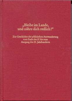 Bleibe im Lande und nähre dich redlich! von Heinz,  Joachim, Scherer,  Karl