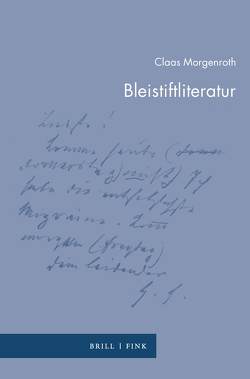 Bleistiftliteratur von Morgenroth,  Claas