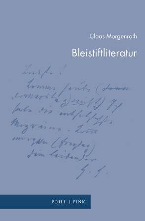 Bleistiftliteratur von Morgenroth,  Claas