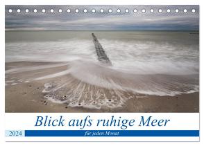 Blick aufs ruhige Meer (Tischkalender 2024 DIN A5 quer), CALVENDO Monatskalender von Bernhard,  Anne-Barbara