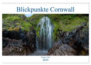 Blickpunkte Cornwall (Wandkalender 2024 DIN A3 quer), CALVENDO Monatskalender von John,  Holger