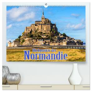 Blickpunkte der Normandie (hochwertiger Premium Wandkalender 2024 DIN A2 quer), Kunstdruck in Hochglanz von Schütter,  Stefan