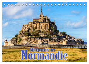 Blickpunkte der Normandie (Tischkalender 2024 DIN A5 quer), CALVENDO Monatskalender von Schütter,  Stefan