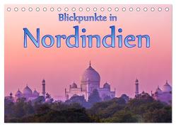 Blickpunkte in Nordindien (Tischkalender 2024 DIN A5 quer), CALVENDO Monatskalender von Schütter,  Stefan