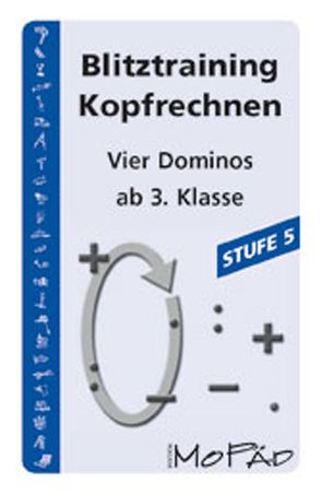 Blitztraining Kopfrechnen – Stufe 5 von Stanfield,  Hellen