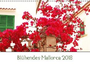 Blühendes Mallorca 2018 (Wandkalender 2018 DIN A3 quer) von May,  Ela