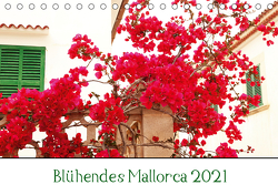 Blühendes Mallorca 2021 (Tischkalender 2021 DIN A5 quer) von May,  Ela