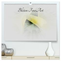 Blüten FineArt (hochwertiger Premium Wandkalender 2024 DIN A2 quer), Kunstdruck in Hochglanz von Busch,  Martina