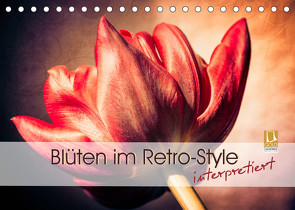 Blüten im Retro-Style (Tischkalender 2023 DIN A5 quer) von Foto-FukS