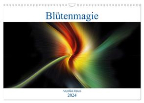 Blütenmagie (Wandkalender 2024 DIN A3 quer), CALVENDO Monatskalender von Beuck,  Angelika