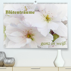 Blütenträume – ganz in weiß / CH-Version (Premium, hochwertiger DIN A2 Wandkalender 2021, Kunstdruck in Hochglanz) von Art-Motiva