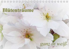 Blütenträume – ganz in weiß / CH-Version (Tischkalender 2018 DIN A5 quer) von Art-Motiva