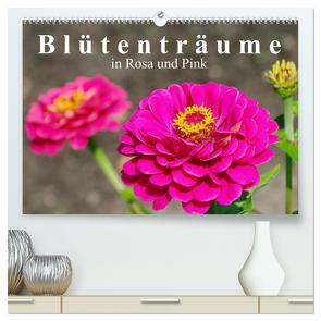 Blütenträume in Rosa und Pink (hochwertiger Premium Wandkalender 2024 DIN A2 quer), Kunstdruck in Hochglanz von LianeM,  LianeM