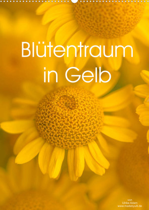 Blütentraum in Gelb (Wandkalender 2022 DIN A2 hoch) von Adam,  Ulrike