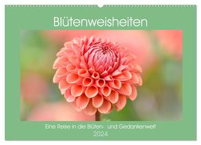 Blütenweisheiten (Wandkalender 2024 DIN A2 quer), CALVENDO Monatskalender von Zofia Brinker,  Aneta