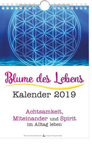 Blume des Lebens Kalender 2019