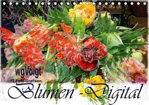 Blumen – Digital (Tischkalender immerwährend DIN A5 quer) von wgVoigt,  k.A.