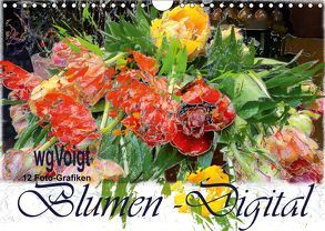 Blumen – Digital (Wandkalender 2019 DIN A4 quer) von wgVoigt